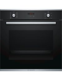 Bosch HBA274BR0J Serie 4 Forno Elettrico Multifunzione da Incasso Pirolitico Capacita' 71 Litri Classe energetica A 6 Programmi ActiveClean Fast Pre-Heating 60 cm Nero