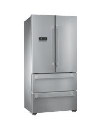 Smeg FQ55FXDF Frigorifero Side by Side - Effetto Inox - Frigorifero Ventilato/ Freezer No Frost - Classe F