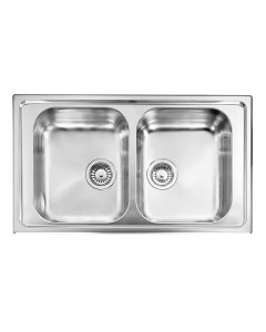 Cm Lavello IX ZENITH FILOTOP 3" 86X50 2V 010244XCSSP
