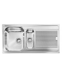 Cm Lavello IX ZENITH FILOTOP 3" 100X50 2VD 010245DCSSP