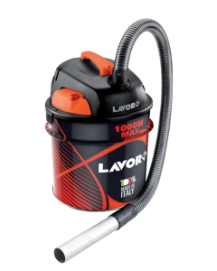 Lavor ASHLEY901 Bidone Aspirapolvere 800W 18Lt 150Mbar Arancione/Nero