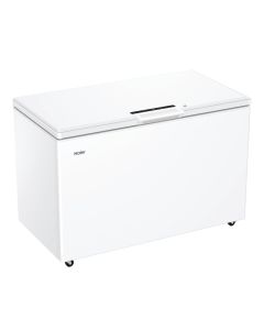 Haier HCE420E a' Congelatore orizzontale a' libera installazione a' 418 lt a' termostato regolabile a' luce interna a' bianco a' classe E