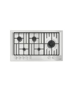 Foster FL Piano cottura a gas 87 cm - 5 Fuochi - Bordo filotop - per installazione a filo piano (FT) o per incasso sopratop (FTS) 7206 032 7206032