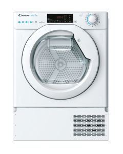 Candy BCTD H7A1TE-S Asciugatrice BI Dryer, Slim, 7kg, A+, big Digit, Easy Case Drawer, Transparent door, Galvanite drum, NFC, EU plug