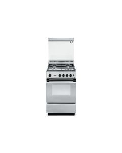 Delonghi SEX 554 GN N ED Cucina Forno elettrico termostatato 4 funzioni Smart Piano a 4 fuochi a gas Inox