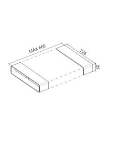 Faber RACCORDO FLESSIBILE RF 600 ACCESSORI 112.0280.685 ritiro in sede a Roma