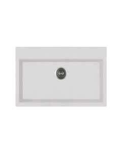 Apell PTPL780GW Pietra Plus Lavello 1 vasca cm. 78x51 - bianco