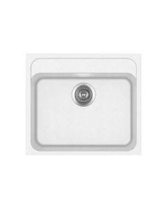Apell PTPL560GW Pietra Plus Lavello 1 vasca cm. 56x51 - bianco