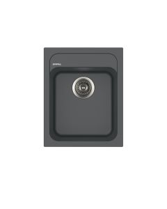Apell PTPL400GG Pietra Plus Lavello 1 vasca cm. 40x50 - granito grigio
