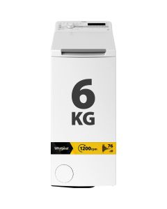 Whirlpool TDLR6240SIT - Lavatrice - Carico dall'alto - 6kg - Classe C - Soft Opening Timer
