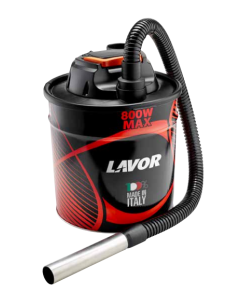 Lavor ASHLEY111 Bidone Aspiracenere 800W 18Lt 130Mbar Filtro Panno