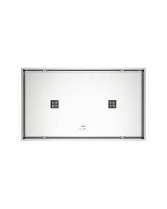 Asko CCT 9051 SC - Cappa a soffitto - 86 cm - aspirazione perimetrale - illuminazoine led - acciaio - classe A++