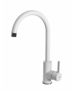 Elleci MGKC0168 Miscelatore Cucina canna alta monocomando Bianco