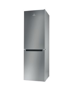 Indesit LI8S1ES Frigorifero Combinato COMBI 60 DC, 0, 228 litri (F)+111 litri (C), F, Silver, 1.89 m, DC