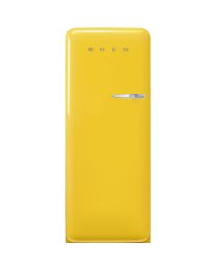 Smeg FAB28LYW5 Frigorifero ventilato, Compressore Inverter, Illuminazione interna a LED, Multiflow, Colore Giallo
