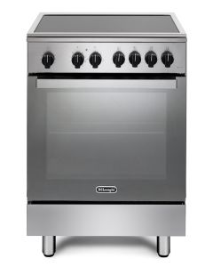 Delonghi DMX 64 INL - Cucina libera installazione - 60 cm - piano induzione 4 zone - forno elettrico multifunzione - 69 lt - inox
