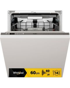 Whirlpool WIO3O540PELG - Lavastoviglie Incassoasso 14 coperti 10PR 40DB 3 CESTO 6 SENSO PWRCLEAN PRO