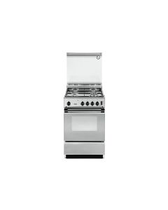 Delonghi SGGX 554 N ED Cucina forno gas termostatato Smart Piano a 4 fuochi a gas