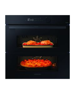 Samsung NV7B5760WBK/U5 - Forno a vapore Dual Cook Flex Steam Serie 5 76L Classe A+ Clean Black