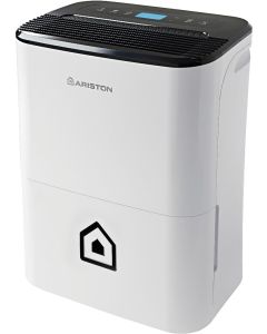 Ariston Deos 21s Deumidificatore 3,3 Litri 50mq 395W Nero/Bianco r290 timer purificatore lavanderia turbo