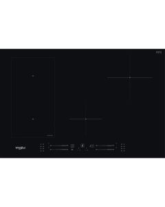 Whirlpool WLS3377BF - Piano Cottura ad Induzione 77 cm 4 Zone Vetroceramica Nero