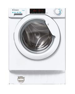 Candy CBW48TWMES - Lavatrice da incasso 8 Kg ,classe energetica A, 15+1 programmi , Display touch, Partenza differita 24h, motore inverter BPM,1400 giri di centrifuga
