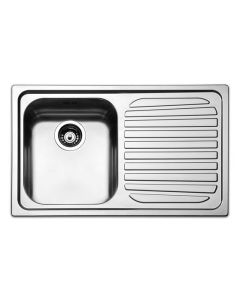 Apell VE791IRBC Venezia Lavello 1 vasca + gocciolatoio dx cm. 79x50 - inox spazzolato