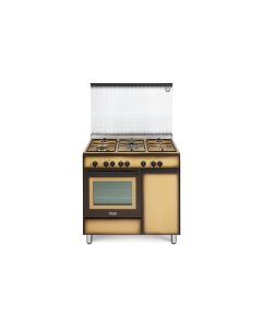 Delonghi DEMK 96 B5 ED Cucina 5 fuochi forno elettrico multifunzione Design Funzione termoventilata 3D