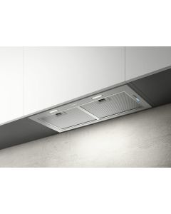 Elica FOLD GR/A/72 PRF0180820 Cappa Incasso 80 cm Aspirante - Silver - Pulsantiera soft light 3v. - Portata 600 m3/h - 46 - 65 db (A) - Assorbimento 180 W. - Illuminazione LED 2X2.1W -Classe B
