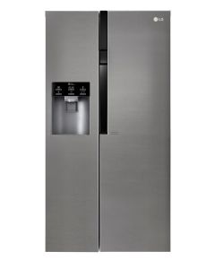 Lg Side by side 2 porte 663lt no frost colore inox con dispenser GSL361ICEZ