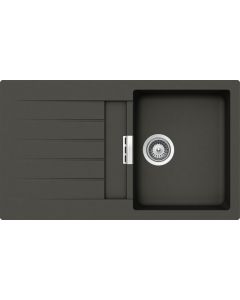 Schock Primus D100 PRID100AP43 - Lavello una vasca con gocciolatoio Asphalt