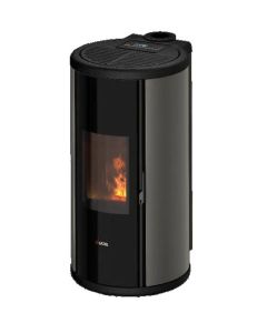 Cadel 7021059 Sound 5 Up Stufa a Pellet 5,5 Kw A+ Metallo Titanium