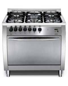 Lofra CG96MF/C Cucina con piano a gas e forno elettrico 90x60, Acciaio Inox Lucidato, Classe A, cod. 60060017