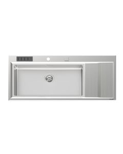 Foster Stripe 4504051 - 4504 051 - Lavello 1 vasca con gocciolatoio sx inox spazzolato