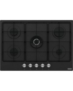 Franke Smart - FHSM 755 4G DC ON E - 106.0670.111 - Piano a gas - 75 cm - smaltato - nero