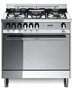 Lofra MG86MF/C Cucina con piano a gas e forno elettrico 80x60, Acciaio Inox Lucidato, Classe A, cod. 60050008
