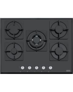 Franke Linear - FHNG 705 4G TC BK C - Piano Cottura - 70 cm - Cristallo Nero - 106.0490.179