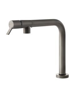 Gessi 60071 149 Miscelatore abbattibile Foro per miscelatore 33,5mm Angolo di rotazione 360, Finitura Finox