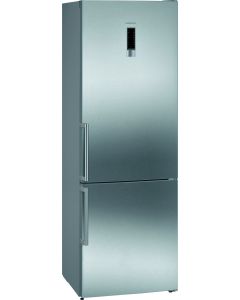 Siemens iQ300 KG49NXIEP frigorifero con congelatore Libera installazione Acciaio inossidabile 435 L A++