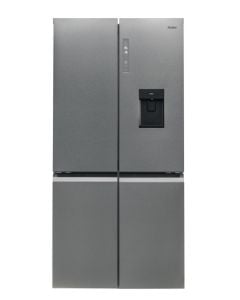 Haier HTF520IP7 Frigorifero 4 porte con congelatore - cm. 90 h 190 - lt. 489 - inox