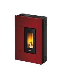 Cadel 7019583 Spirit 5 Stufa a Pellet 5,2 Kw A+ Metallo Rosso