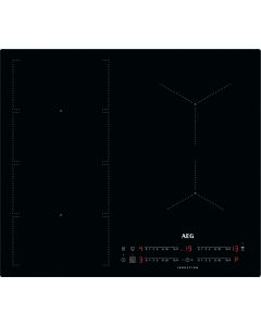 AEG IKE64473IB - PIANO INDUZIONE - 60CM - 4 FUOCHI - FLEIBRIDGE - NERO