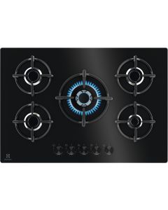 Electrolux EGG75372K Piano Cottura a gas - Griglie in ghisa - Con valvola di sicurezza - Accensione elettronica integrata manopole