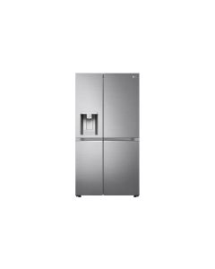 Lg GSLV90PZAD Frigorifero Side-by-Side | Classe D, 635L | Wi-Fi, Dispenser con allaccio, UVnano, No frost | Inox