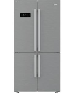 Beko GN1416231JXN Frigorifero con congelatore side by side cm. 91 h. 182 - lt. 626 - inox