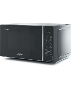Whirlpool MWP 203 SB - Microonde, COOK20, 20 litri, 700 Watt Pmax MW, Silver Black, MWO con Grill, Autocook, Autoclean, Lievitazione, Soft Melt, Keep Warm.