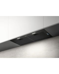 Elica FOLD BL/A/72 PRF0181961 Cappa Incasso 80 cm Aspirante - Nero - Pulsantiera soft light 3v. - Portata 600 m3/h - 46 - 65 db (A) - Assorbimento 180 W. - Illuminazione LED 2X2.1W -Classe B