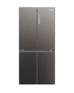 Haier HCR3818ENMD frigorifero side-by-side Libera installazione 467 L E Grigio