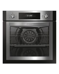 Candy FCNE825XL WIFI Forno Elettrico da Incasso 60 cm Multifunzione Termoventilato, Finitura Inox e Nero, Conettivit- WiFi, Guide Telescopiche, Classe A+