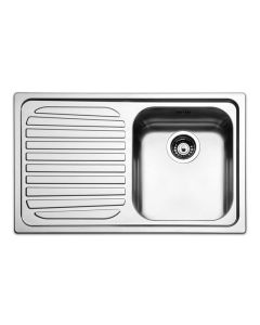Apell VE791ILBC Venezia Lavello 1 vasca + gocciolatoio sx cm. 79x50 - inox spazzolato